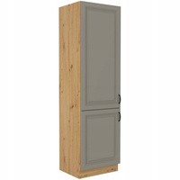 Szafka kuchenna STILO 60 DK-210 2F CLAYGREY/DĄB ARTISAN