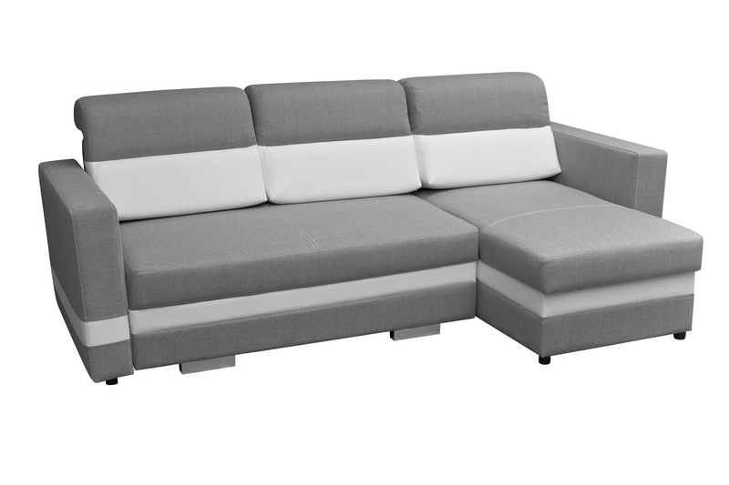 Narożnik z funkcją spania R-MINI 236 cm, Rozkładany, Rogówka