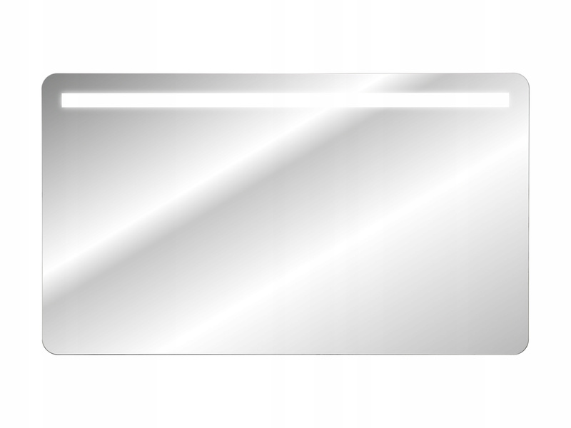 Meble łazienkowe FIJI WHITE 120 z umywalką meblową, Lustro LED