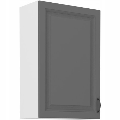 Szafka kuchenna górna STILO 60 G-90 1F DUSTGREY/BIAŁY MAT