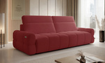 Sofa rozkładana MATEO Bigsofa 264 cm, Elektryczny wysuw siedziska, Zagłówki