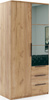 Szafa uchylna FLORENCJA 100 lustro DĄB CRAFT ZŁOTY