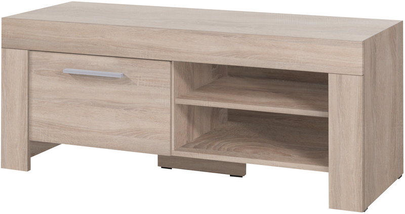 Szafka RTV CEZAR 15, RTV 120cm, Biała