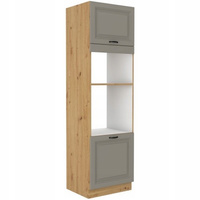 Szafka kuchenna STILO 60 DPM-210 2F CLAYGREY/DĄB ARTISAN