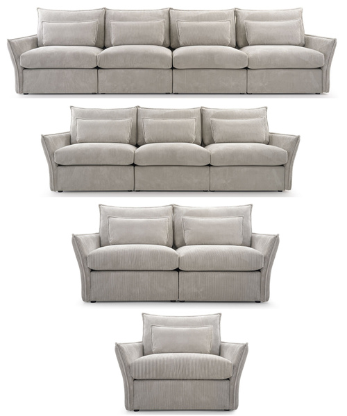 Narożnik ELDORADO 196 cm, Modułowy, Wygodny, Do Salonu, Rogówka