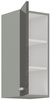 Szafka kuchenna górna GREY 30 G-72 1F SZARY POŁYSK / SZARY PLATYNOWY