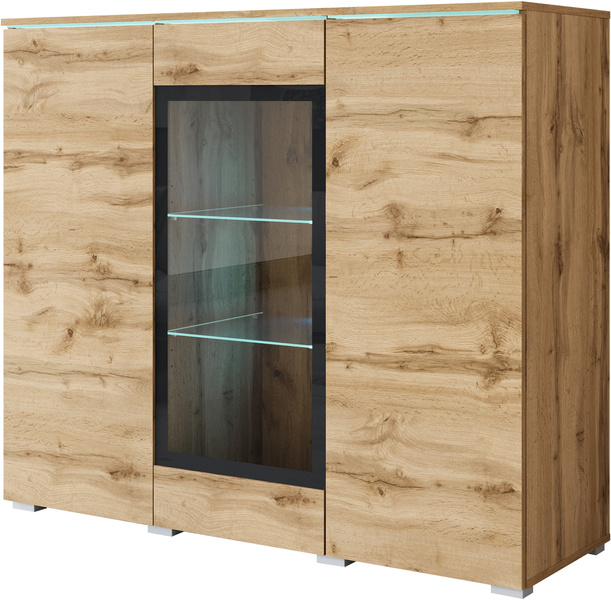 Witryna VERA HIGHBOARD 120 Dąb Wotan
