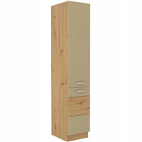 Szafka kuchenna ARTISAN 40 DK-210 2F CAPPUCCINO POŁYSK / DĄB ARTISAN