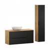 Meble łazienkowe LUXOR BEIGE 120, Umywalka nablatowa, Beż, 2 KOLORY