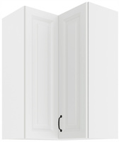 Szafka kuchenna narożna STILO 60x60 GN-90 (90°) 2F BIAŁY MAT