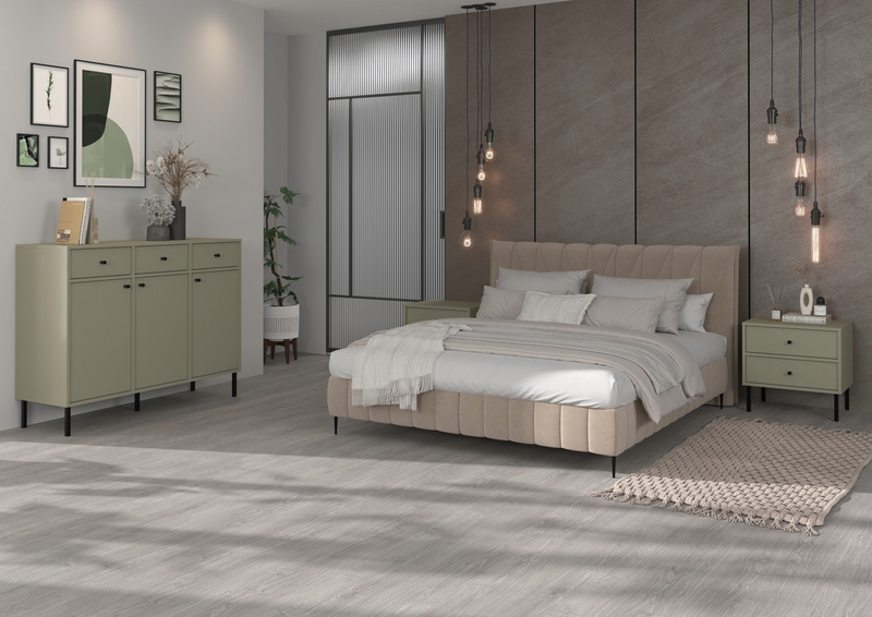 Stolik Nocny 801 TOKYO 2 Czarny Grafit