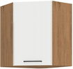 Szafka kuchenna górna VIGO 60x60 GN-72 (45°) 1F DARK WOOD / DĄB LANCELOT