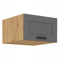 Szafka kuchenna górna LUNA 60 NAGU-36 1F DUST GREY / DĄB ARTISAN