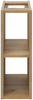 Zestaw meblowy 80cm z blatem, Meble łazienkowe LINE REED GREEN Zielony