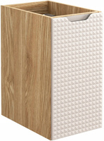 Szafka pod blat 30cm, 1 drzwi, Meble łazienkowe LUXOR Dąb Olejowany / Beż