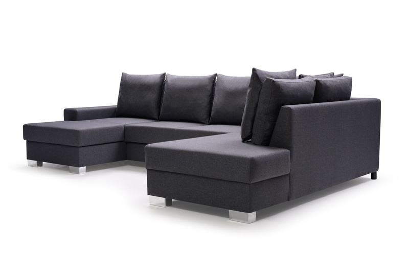 Duży Narożnik z funkcją spania OXI 320 cm, Rogówka, Rozkładany, W kształcie U