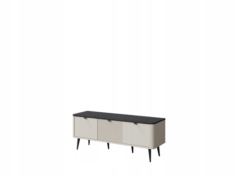 Szafka RTV MARLY 14 130cm, Meble Pokojowe MARLY, KASZMIR / ORZECH
