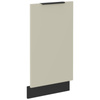 Front do zmywarki ARONA ZM 713 x 446 CASHMERE / CZARNY MAT