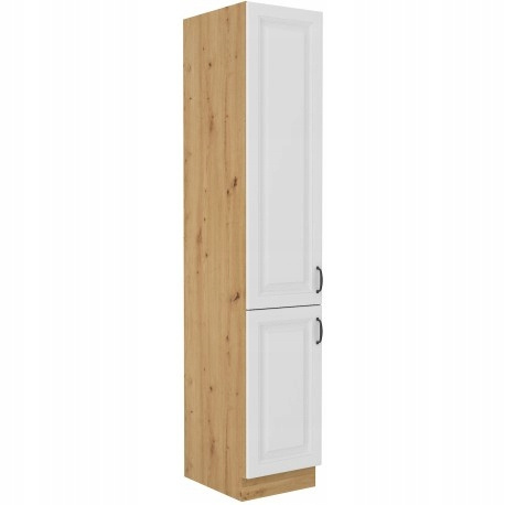 Szafka kuchenna STILO 40 DK-210 2F BIAŁY MAT/DĄB ARTISAN