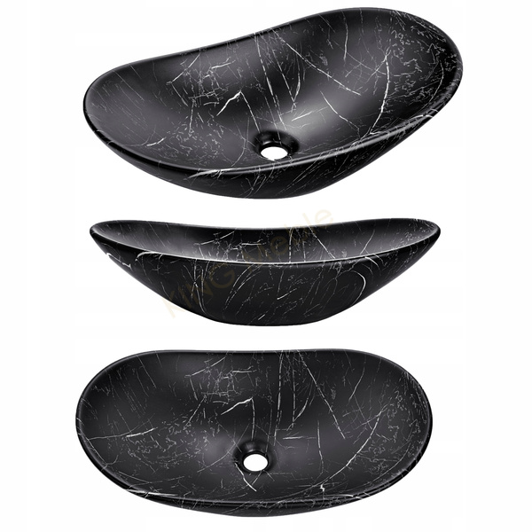 Meble łazienkowe ICONIC WHITE 100, Umywalka nablatowa, Lustro LED, 3 KOLORY