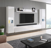 Komoda PARIS 150 Biały / Biały Połysk