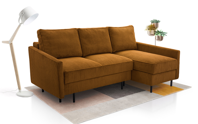 Narożnik z funkcją spania ROBIN 220 cm, Rogówka