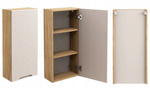 Meble łazienkowe LUXOR BEIGE 90-2, Umywalka nablatowa, Beż, 2 KOLORY