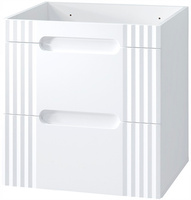 Szafka łazienkowa 60cm, szuflady, Meble łazienkowe FIJI Biały