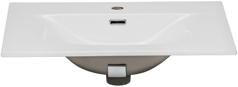 Zestaw mebli 80cm z umywalką, Meble łazienkowe XILO Dąb Wotan/Szary Kosmos