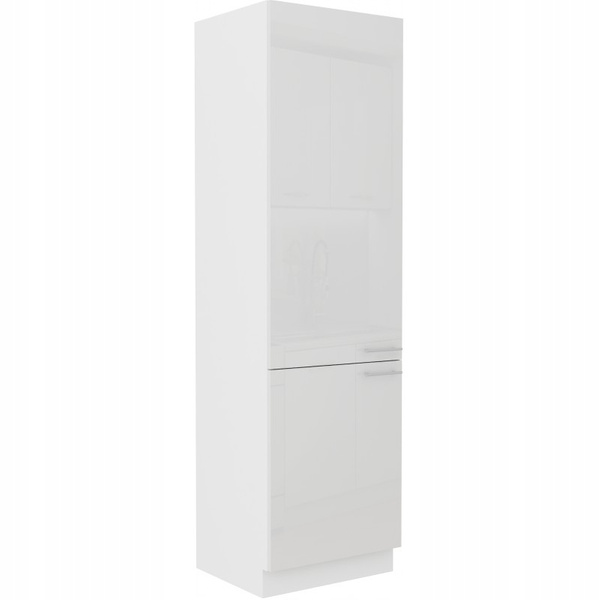 Szafka kuchenna LARA 60 LO-210 2F BIAŁY/CAPPUCCINO POŁYSK