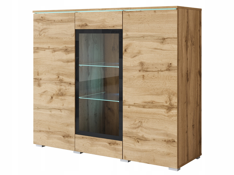 Witryna VERA HIGHBOARD 120 Dąb Wotan