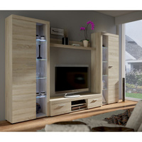 Meblościanka Rumba XL dąb sonoma