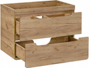 Szafka pod umywalkę 821 80cm, Meble łazienkowe ARUBA Dąb Craft Złoty