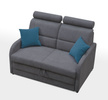 Sofa Rozkładana WIBARO 144 cm, Sofa Dwuosobowa
