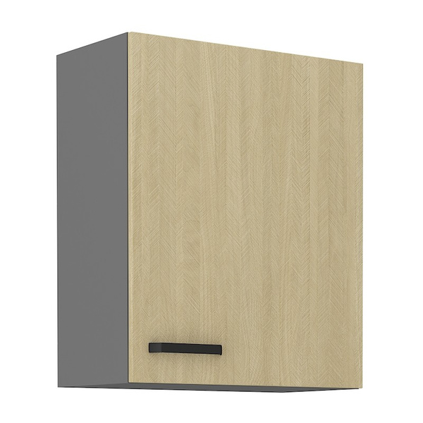 Meble kuchenne SCANDI JODEŁKA SCANDI/ANTRACYT zestaw kuchnia szafki 260cm