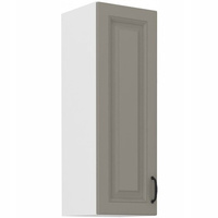 Szafka kuchenna górna STILO 30 G-90 1F CLAYGREY/BIAŁY MAT