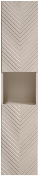 Szafka wysoka, Słupek 30cm, 2 drzwi, Meble łazienkowe VIVA Kaszmir