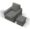 Kanapa Rozkładana, Sofa Rozkładana SAMANTA B 230 cm