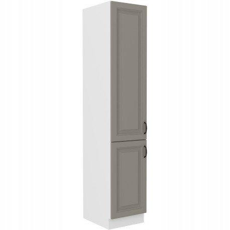 Szafka kuchenna STILO 40 DK-210 2F CLAYGREY/BIAŁY MAT