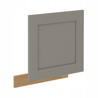 Front do zmywarki LUNA ZM 570 x 596 CLAY GREY / DĄB ARTISAN