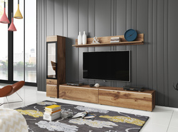 Meblościanka VERA I Zestaw Mebli Dąb Wotan