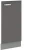 Front do zmywarki GREY ZM 713 x 446 SZARY POŁYSK / SZARY PLATYNOWY