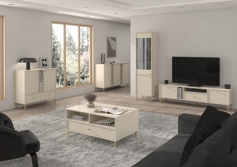 Komoda 823 TOKYO 2 Beż Piaskowy