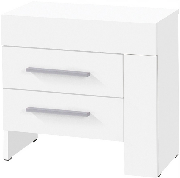 Szafka nocna CEZAR 21P, Stolik nocny 50cm, Dąb Sonoma