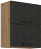 Szafka kuchenna górna VIGO 60 GU-72 2F DARK WOOD / DĄB LANCELOT