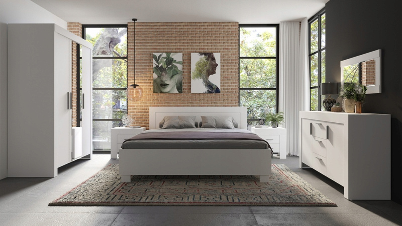 Witryna CEZAR 7, Witryna 130cm, LED, Dąb Sonoma