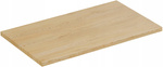 Zestaw meblowy 80cm z blatem, Umywalka, Meble łazienkowe NORDIC Dąb Cremona