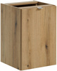 Zestaw meblowy 140cm z blatem, Meble łazienkowe NOVA Dąb Coast Evoke/Czarny