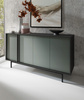 Meble ALSY, Zestaw nr 1, Meble do Salonu ALSY Antracyt / Aloes