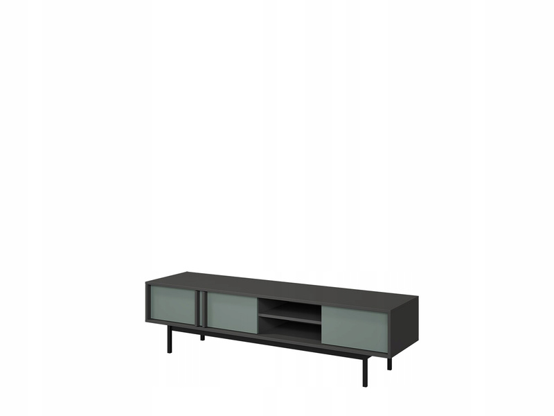Meble ALSY, Zestaw nr 1, Meble do Salonu ALSY Antracyt / Aloes